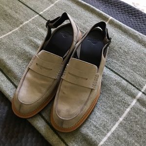 Sling back doc martens